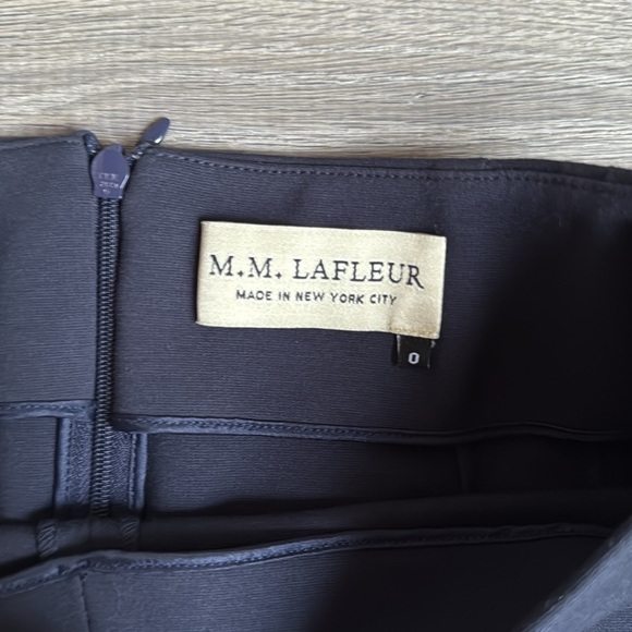 MM Lafleur Greenpoint Pencil Skirt in Navy Blue 0 - Picture 6 of 8
